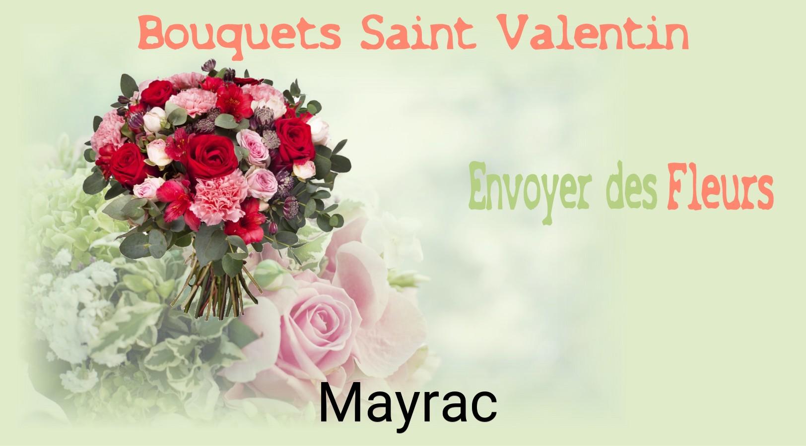 Roses de Saint-Valentin livrées à Mayrac